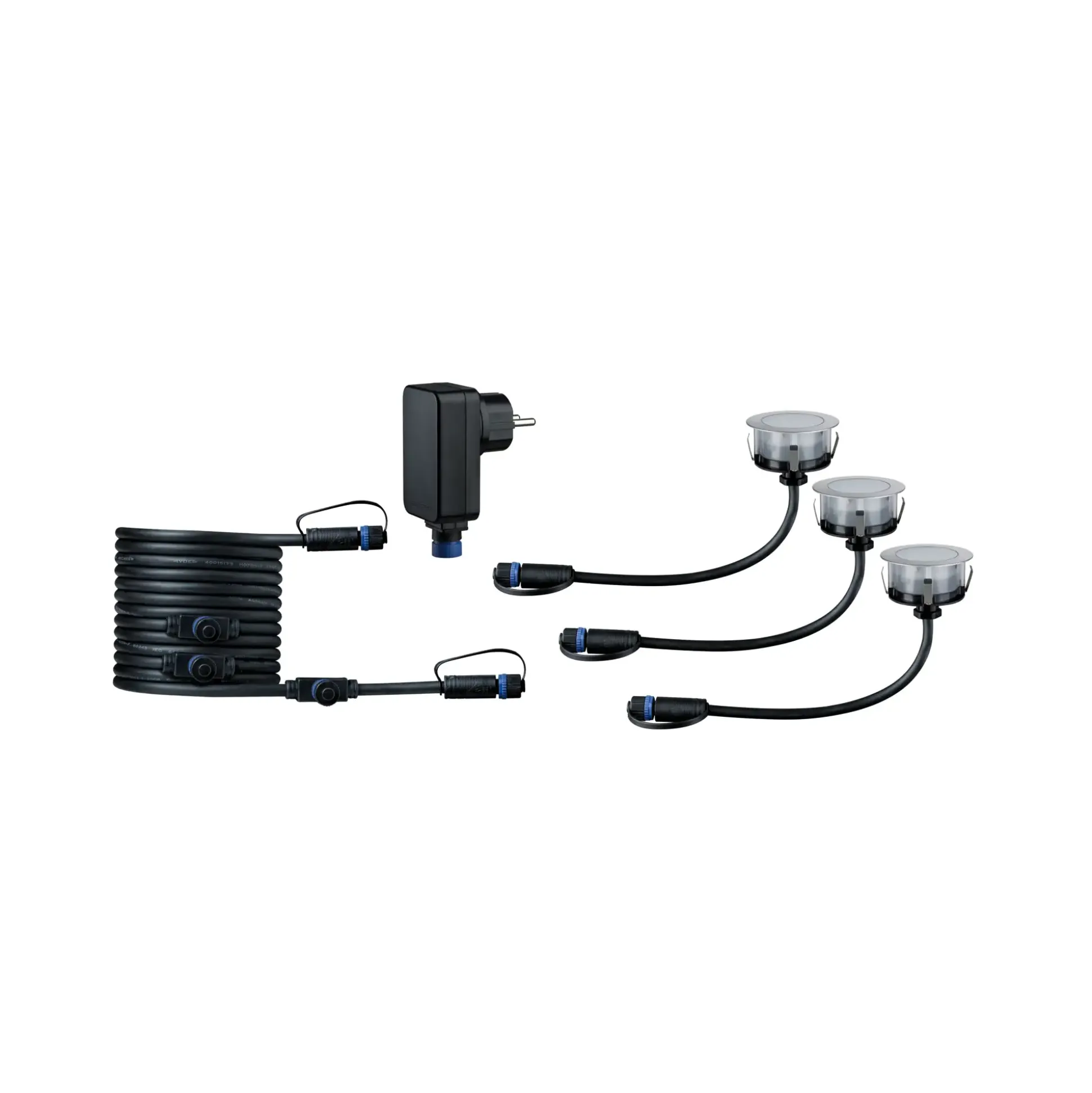 Paulmann Plug & Shine LED Bodeneinbauleuchte Floor insect-friendly 3er-Set