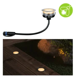 Paulmann Plug & Shine LED Bodeneinbauleuchte Floor insect-friendly Ø 7 cm