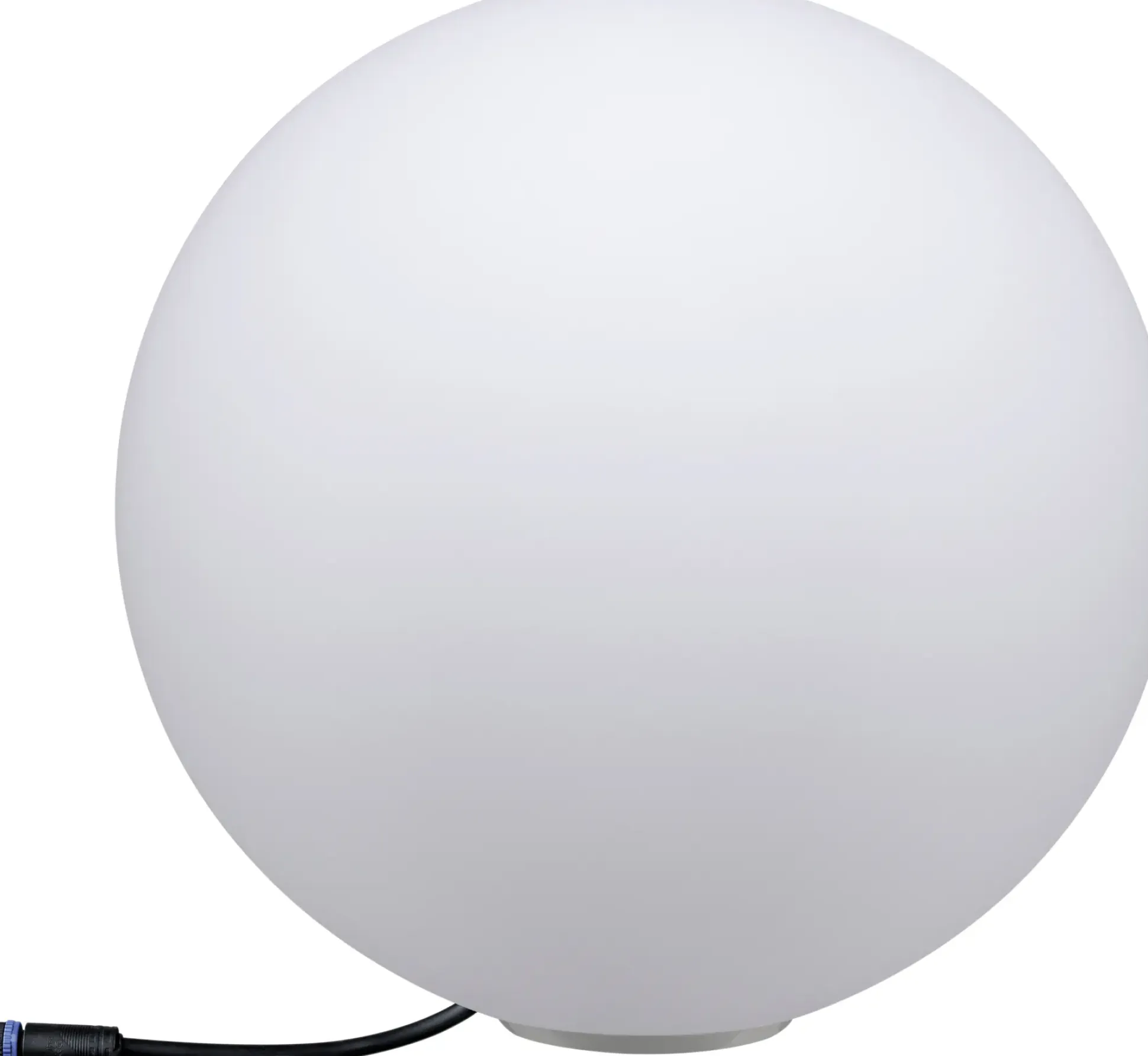 Paulmann Plug & Shine LED Lichtobjekt Globe Outdoor, 40 cm, warmweiß