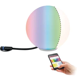 Paulmann Plug & Shine Lichtobjekt Globe Outdoor ZigBee Erdspieß 20 cm RGBW