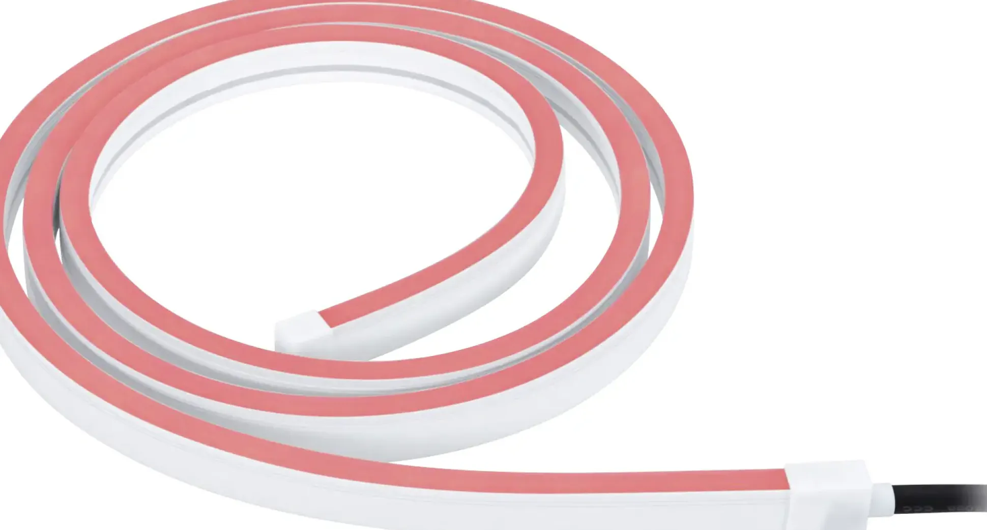 Paulmann Plug & Shine Neon Stripe Outdoor, 2 m, weiß, dimmbar, RGBW