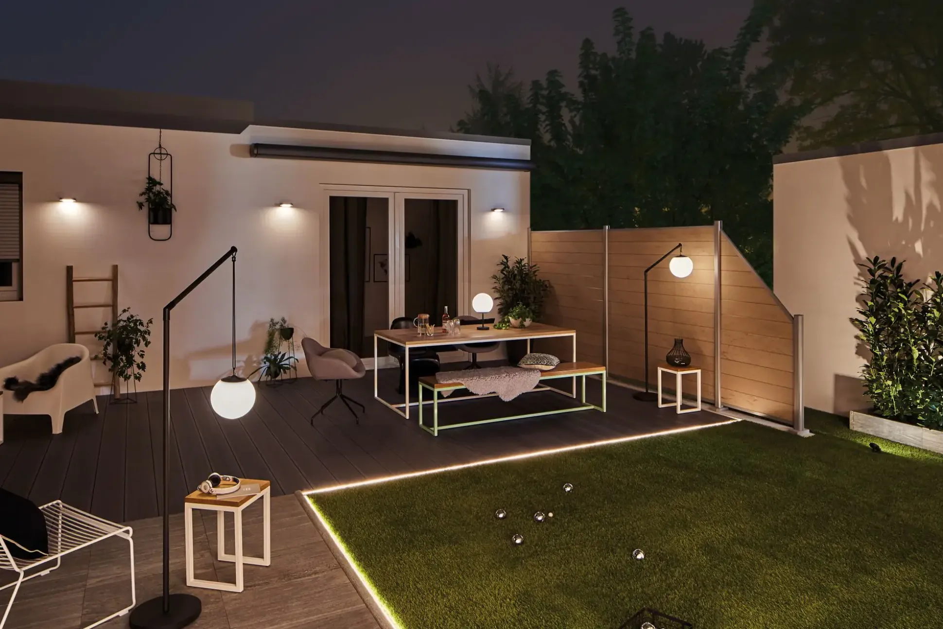 Paulmann Plug & Shine Neon LED-Stripe Outdoor flexibel 5 m warmweiß