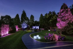 Paulmann Plug & Shine Neon Stripe Outdoor, 5 m, weiß, dimmbar, RGBW