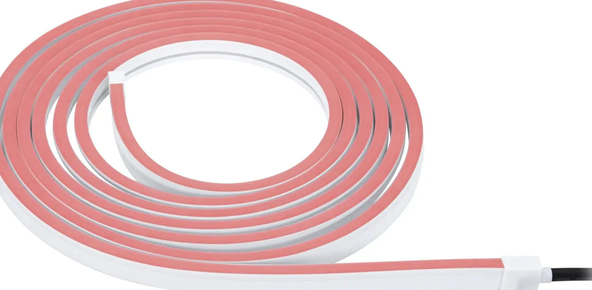 Paulmann Plug & Shine Neon Stripe Outdoor, 5 m, weiß, dimmbar, RGBW