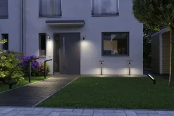 Paulmann Plug & Shine Poller Ito Outdoor, anthrazit, dimmbar, warmweiß