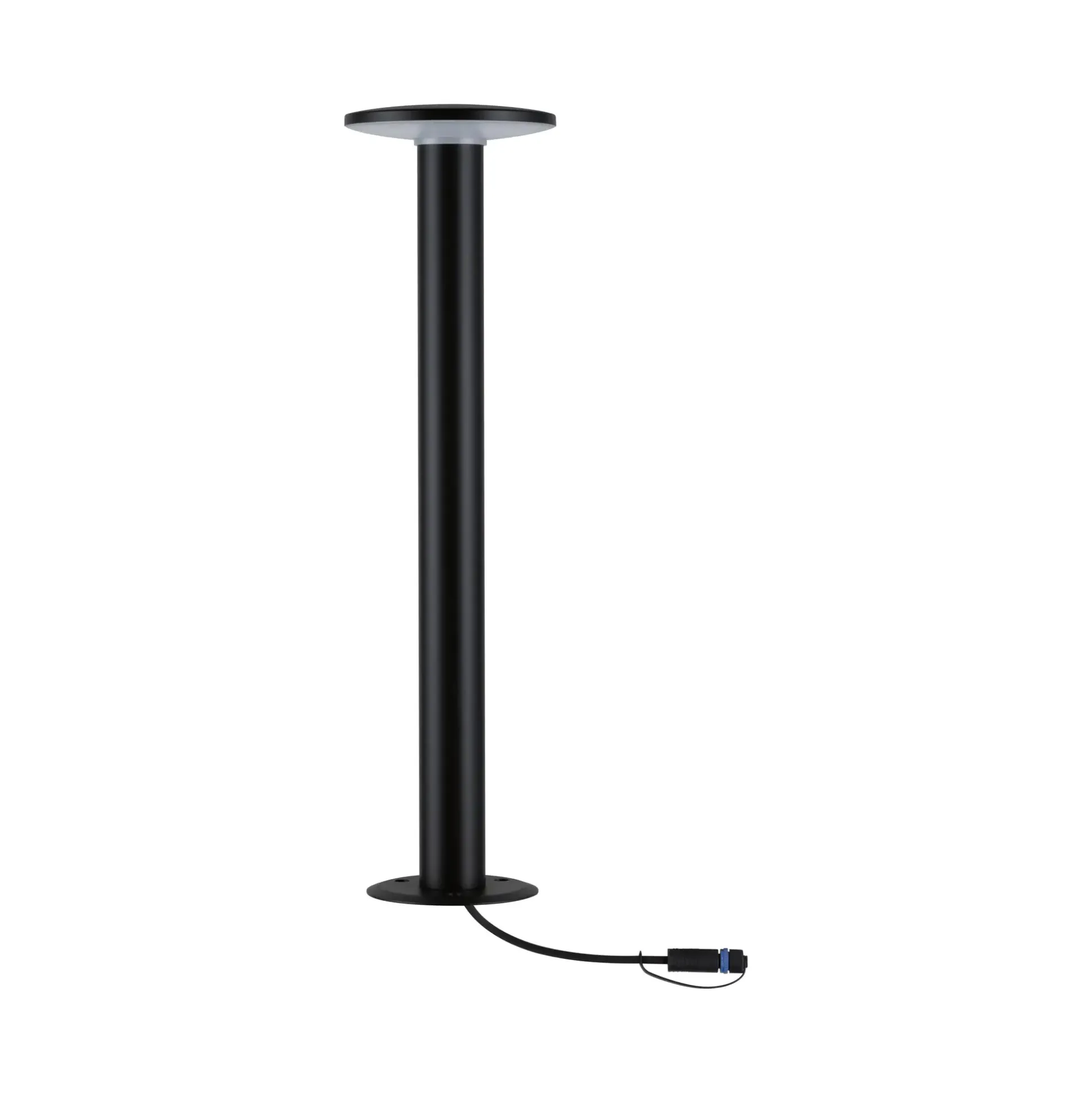 Paulmann Plug & Shine Poller Plate Outdoor anthrazit 60 cm warmweiß