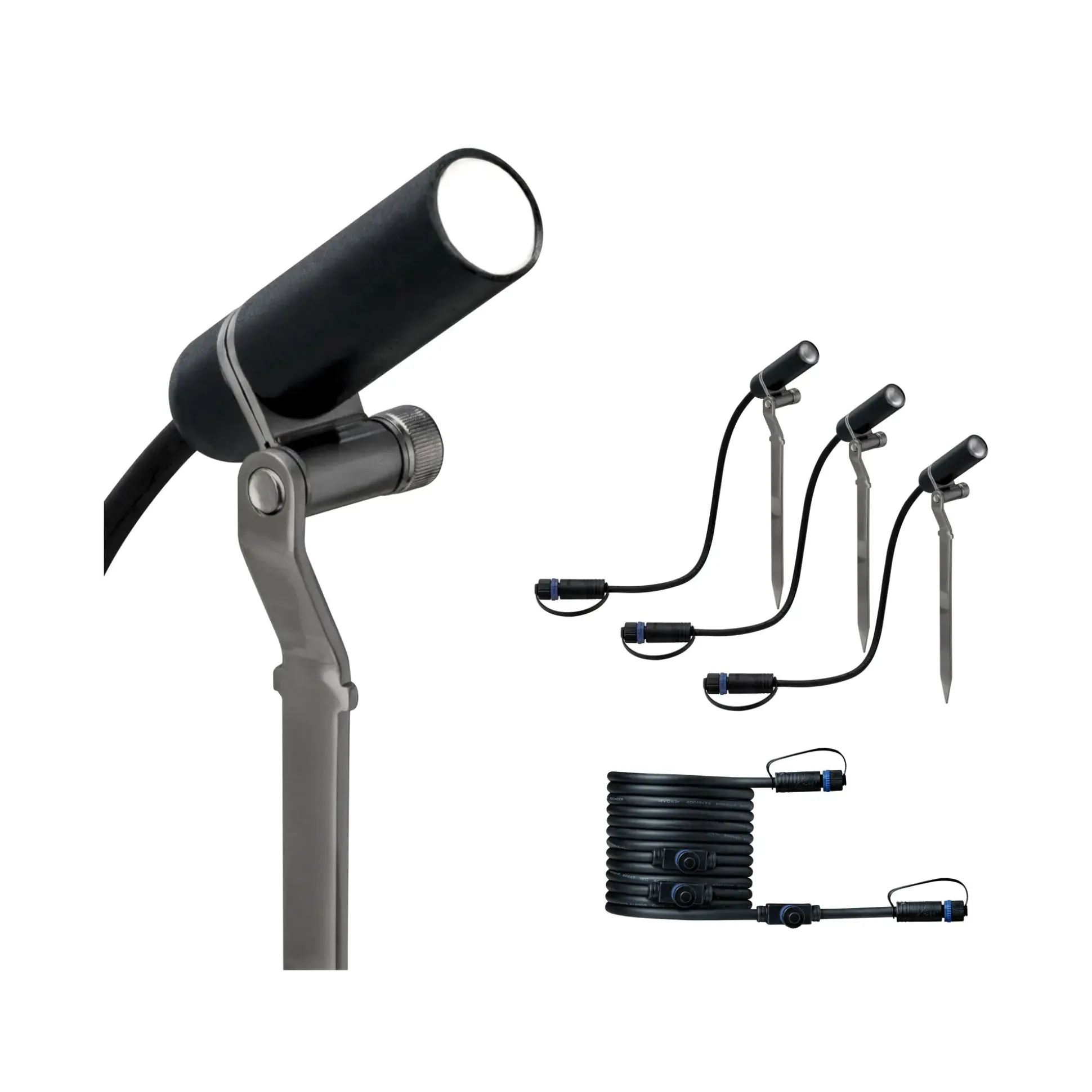 Paulmann Plug & Shine Spot Plantini Ergänzungsset Outdoor drei Spots