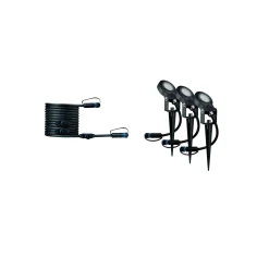 Paulmann Plug & Shine Spot Sting Ergänzungsset Outdoor 3er-Set