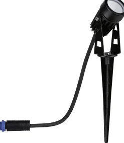 Paulmann Plug & Shine Spot Outdoor schwarz 26 cm warmweiß