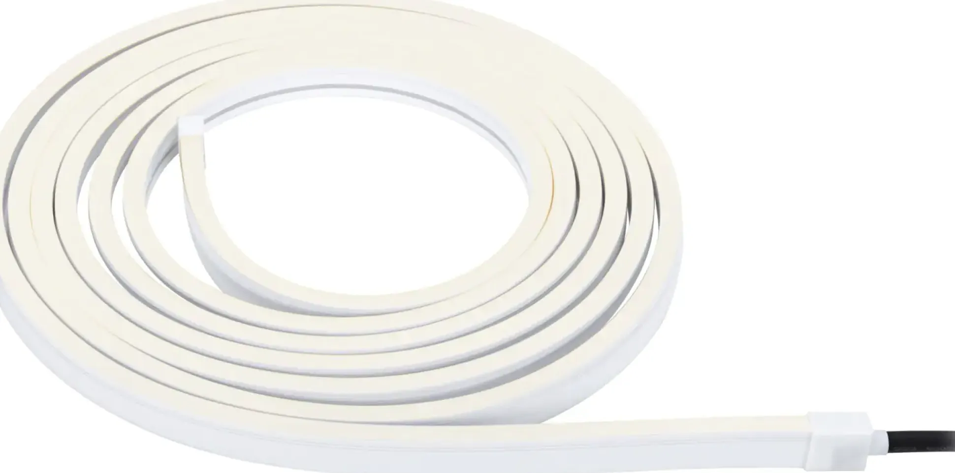 Paulmann Plug & Shine Stripe Smooth Outdoor 5 m schwarz dimmbar