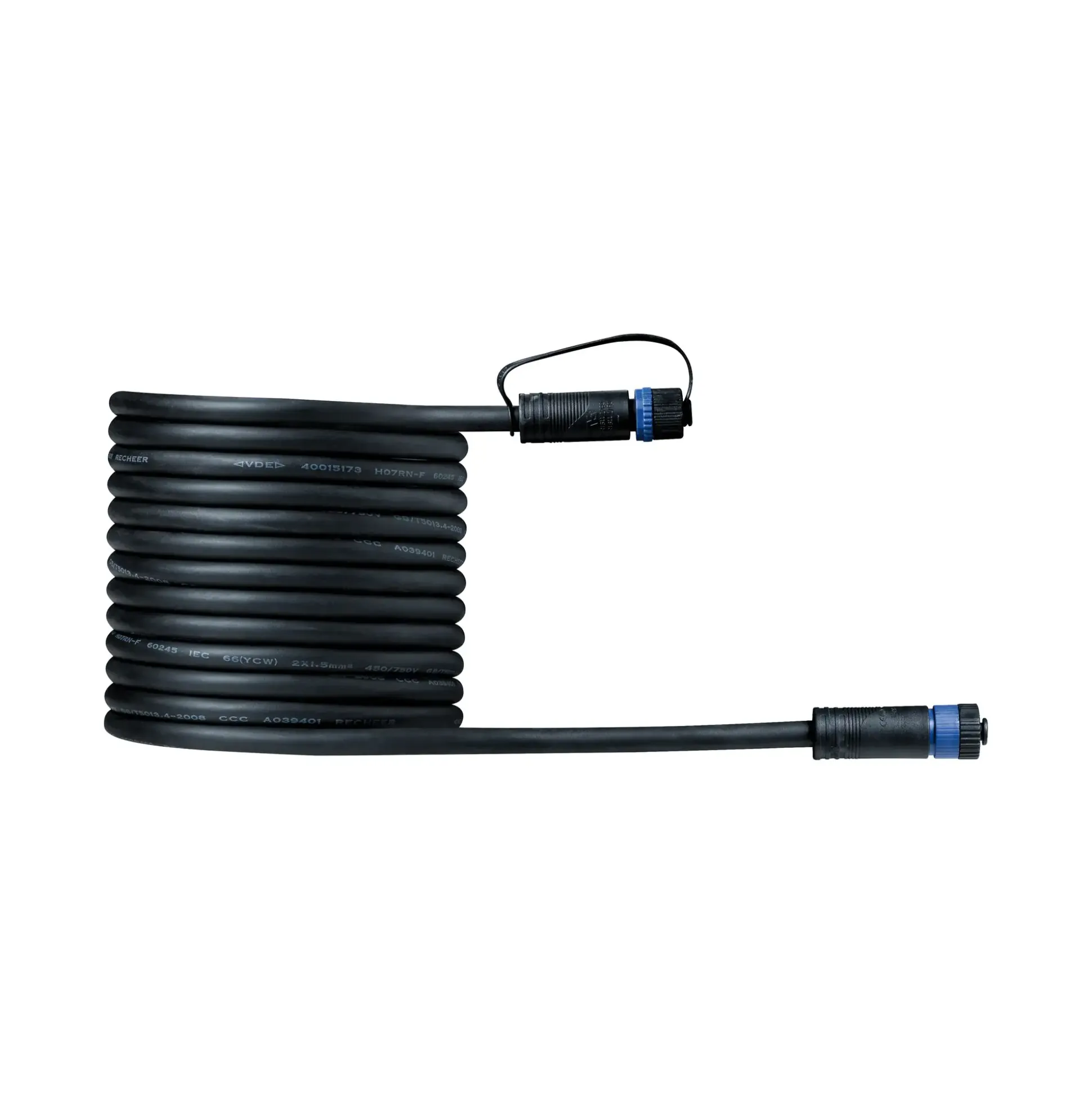 Paulmann Plug & Shine Verbindungskabel Outdoor schwarz 5 m 2er