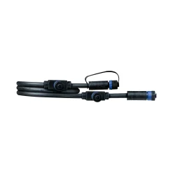 Paulmann Plug & Shine Verbindungskabel Outdoor schwarz 1 m 3er