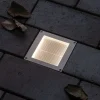 Paulmann Solar LED Bodeneinbauleuchte Aron 10 cm mit Bewegungsmelder