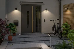 Paulmann Solar LED Bodeneinbauleuchte Aron 10 cm mit Bewegungsmelder