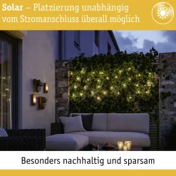 Paulmann Solar-Lichterkette Aurinka 8 m 60 LED warmweiß
