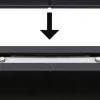 Paulmann URail Connector-Inlay schwarz transparent 12,5 x 1 cm