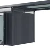 Pergart Metallgerätehaus Rheinfelden 108 Set 290 x 245 x 226 cm anthrazit