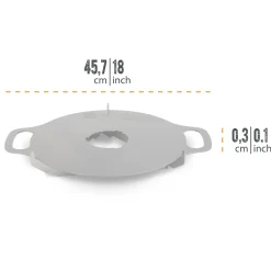Petromax Atago Grillplatte Stahl