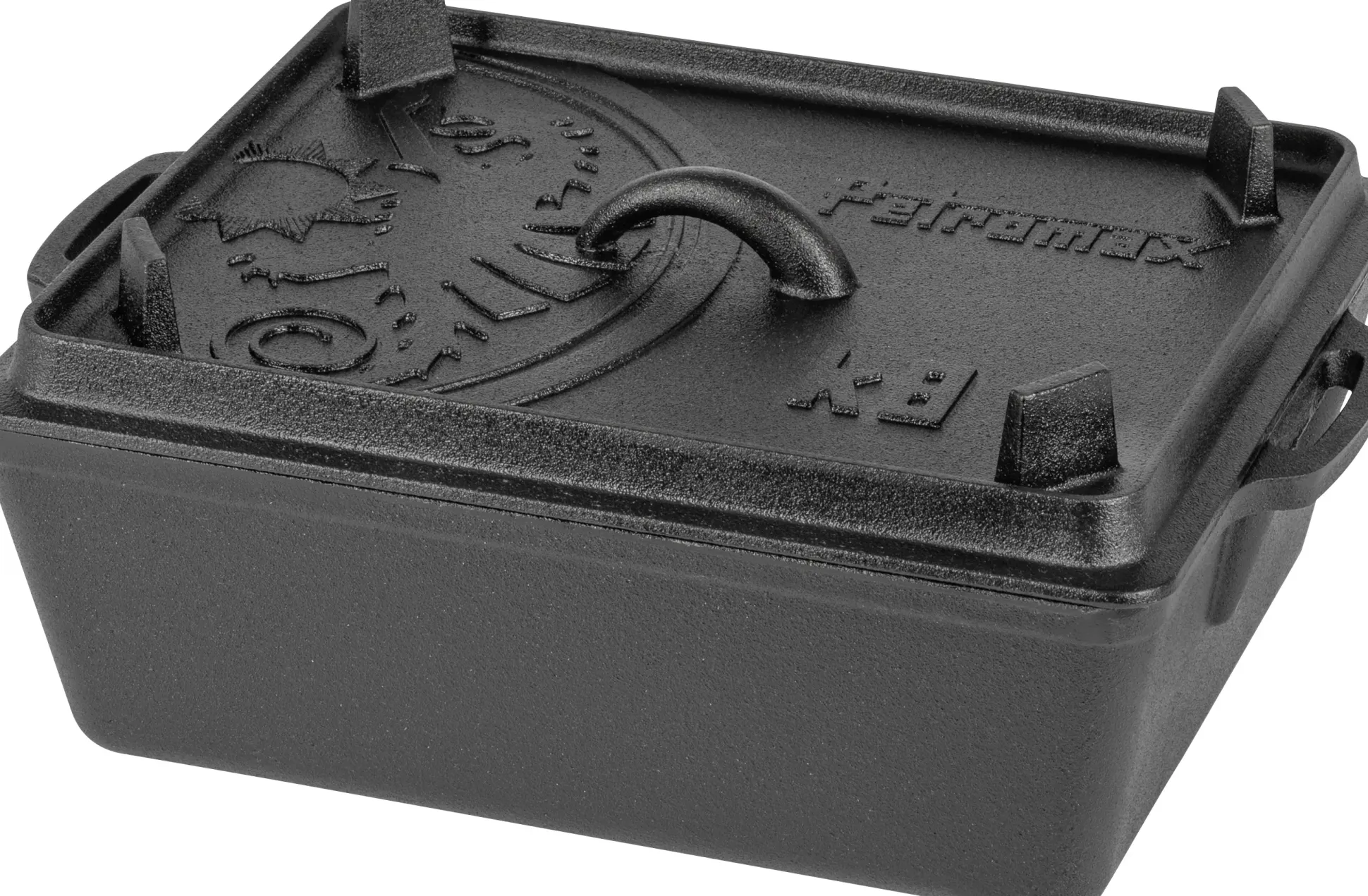 Petromax Kastenform mit Deckel k8