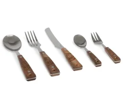 Petromax Camping Besteck, Edelstahl, 5 -tlg.