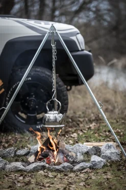 Petromax Dreibein mit Kette und Haken