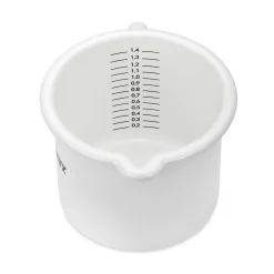 Petromax Milchtopf Emaille 1,4 Liter weiss