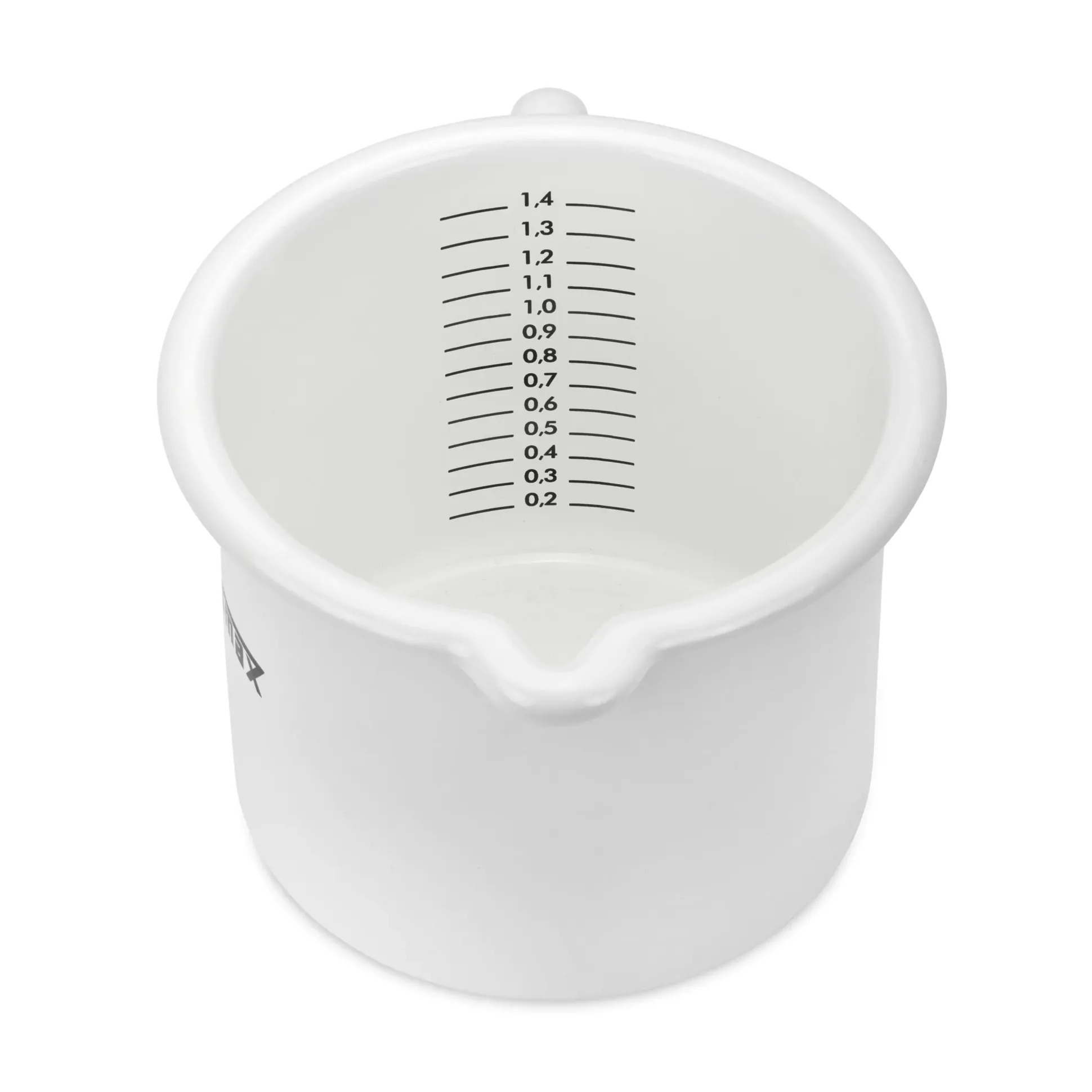 Petromax Milchtopf Emaille 1,4 Liter weiss
