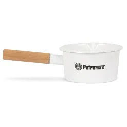 Petromax Stieltopf Emaille 1 Liter weiss