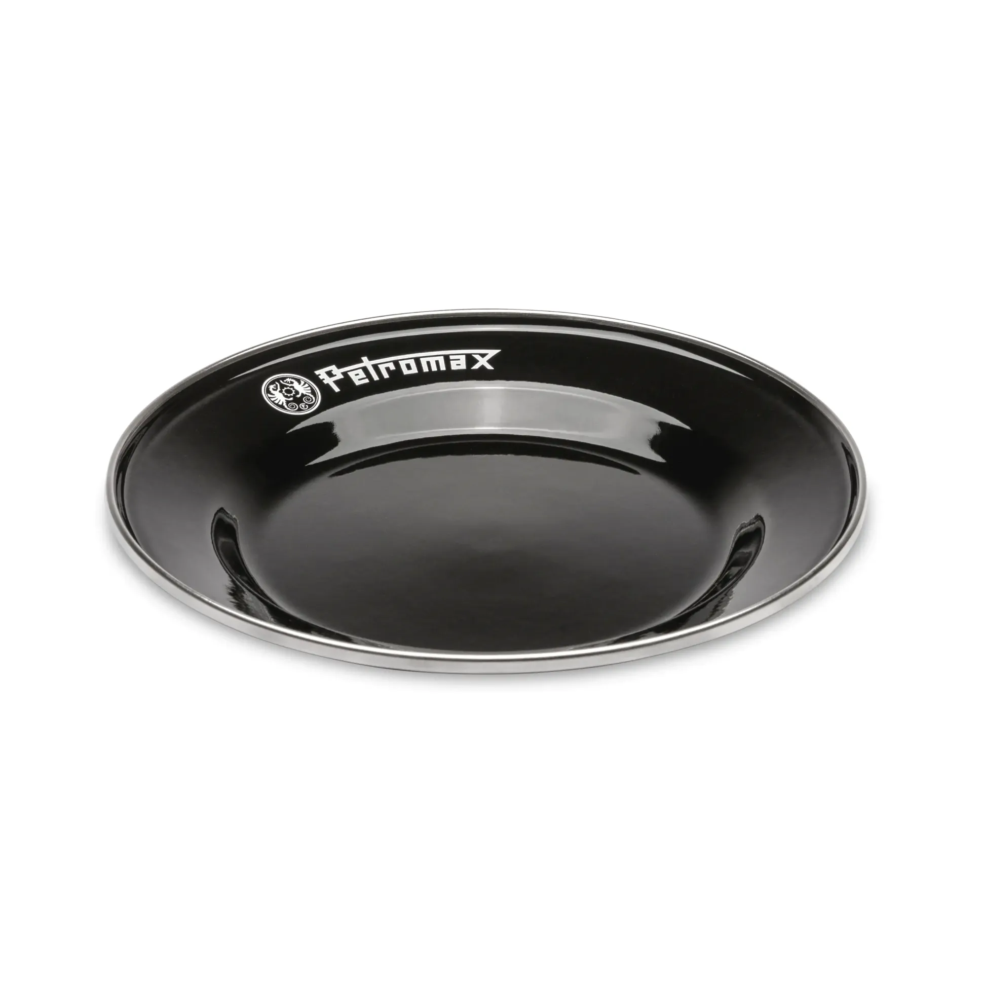 Petromax Teller Emaille 2er Set 26 cm schwarz