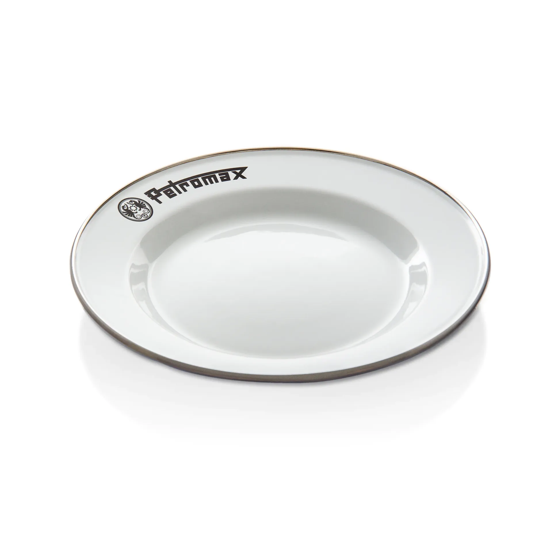 Petromax Teller Emaille 2er Set 22 cm weiss