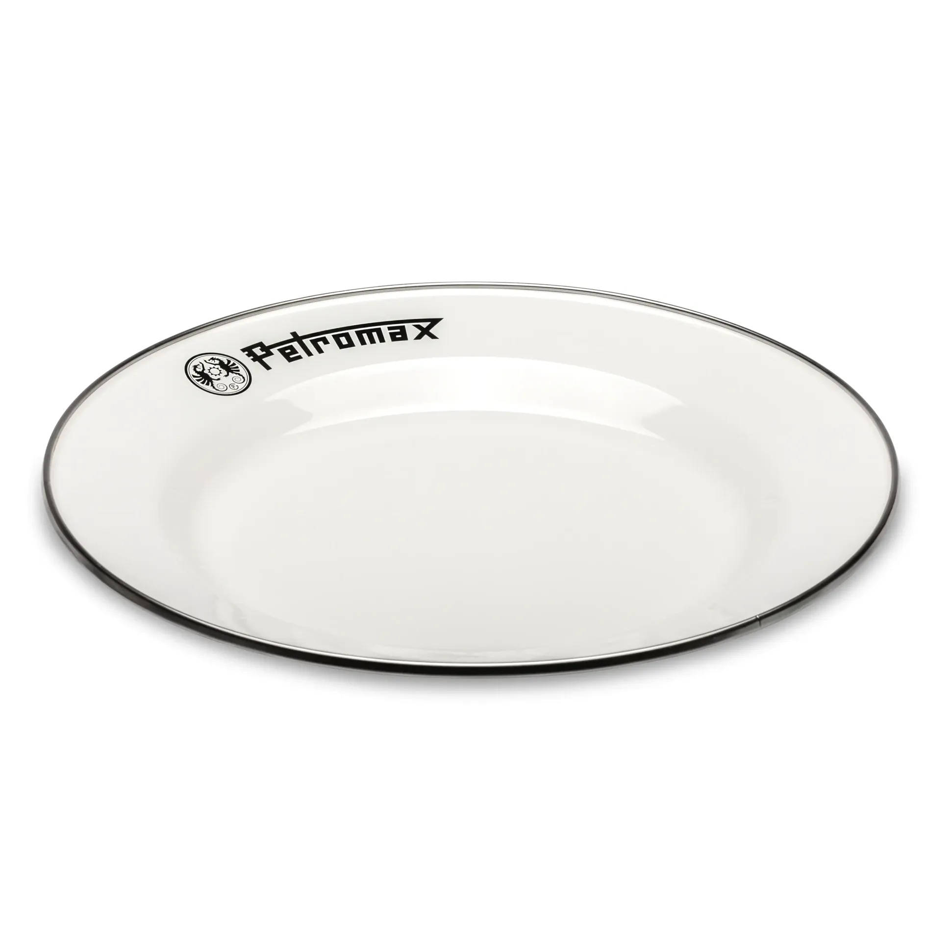 Petromax Teller Emaille 2er Set 26 cm weiss