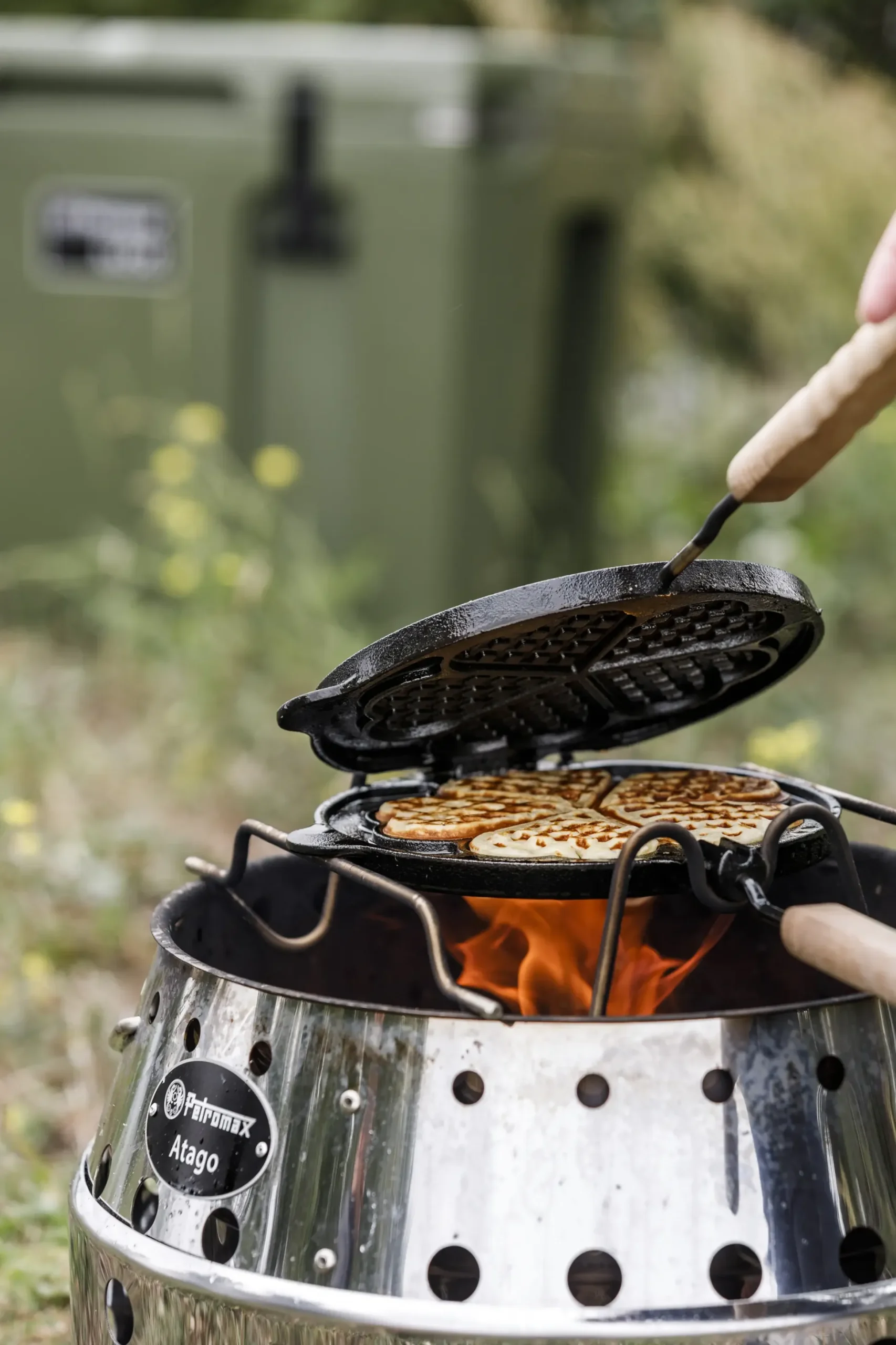 Petromax Wende-Waffeleisen
