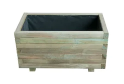 Pflanzkasten Theo 69 x 35 cm kesseldruckimprägniert mit Wurzeltuch