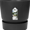 Pflanztopf Greenville Ø 30 x 27,8 cm lebhaft schwarz