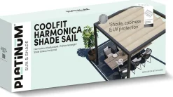 Platinum Faltsonnensegel Coolfit 2 x 4 m sand