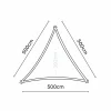 Platinum Sonnensegel Dreamsail 5 x 5 m creme