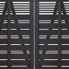 Plus Doppeltor Silence 200 x 140 cm RAL 9005 Schwarz