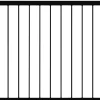 Plus Einzeltor Basic Stahl 150 × 85 cm schwarz