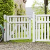 Plus Einzeltor Country 150 x 98 cm weiß