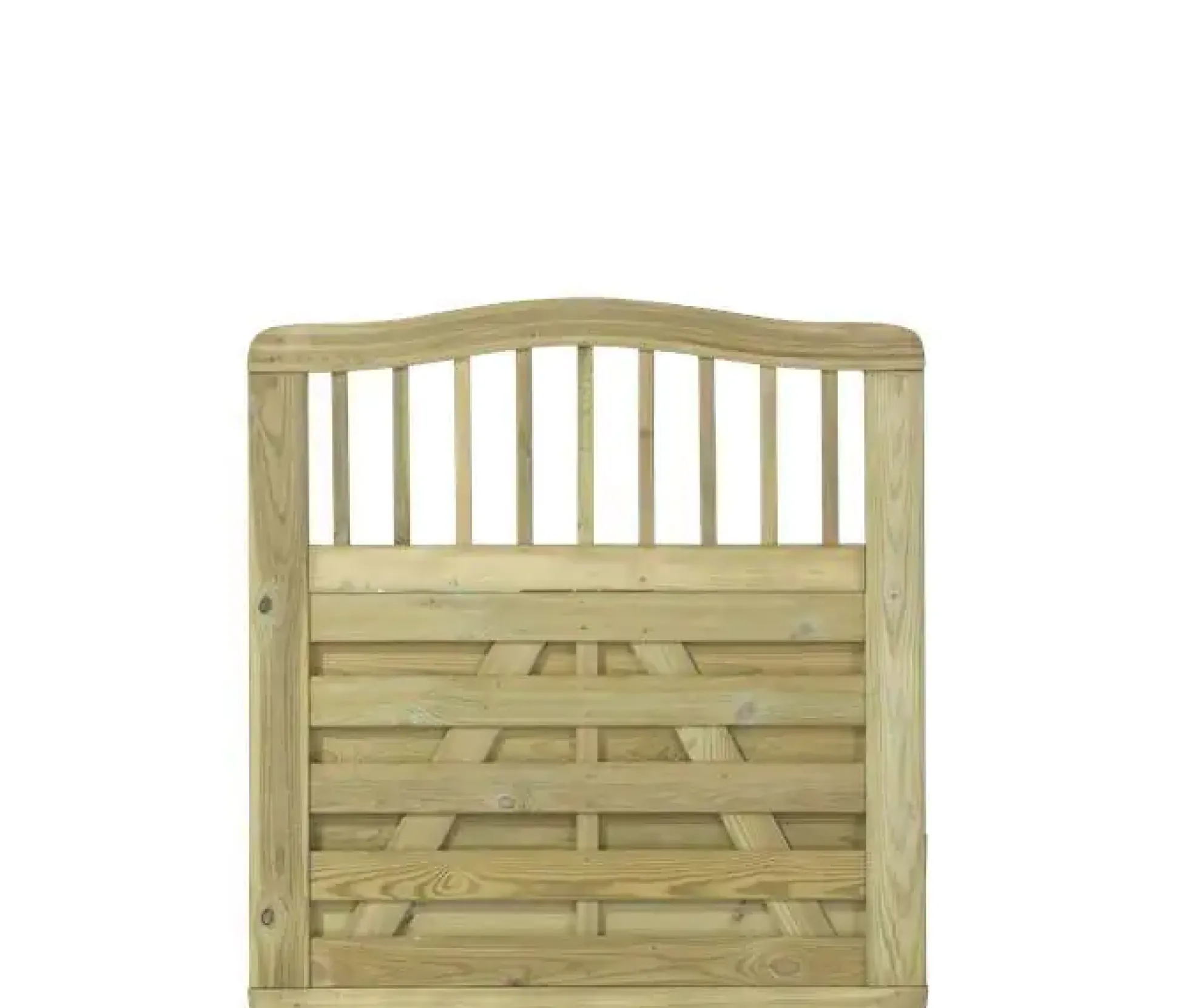 Plus Einzeltor Rondo 100 x 104/107 cm druckimprägniert