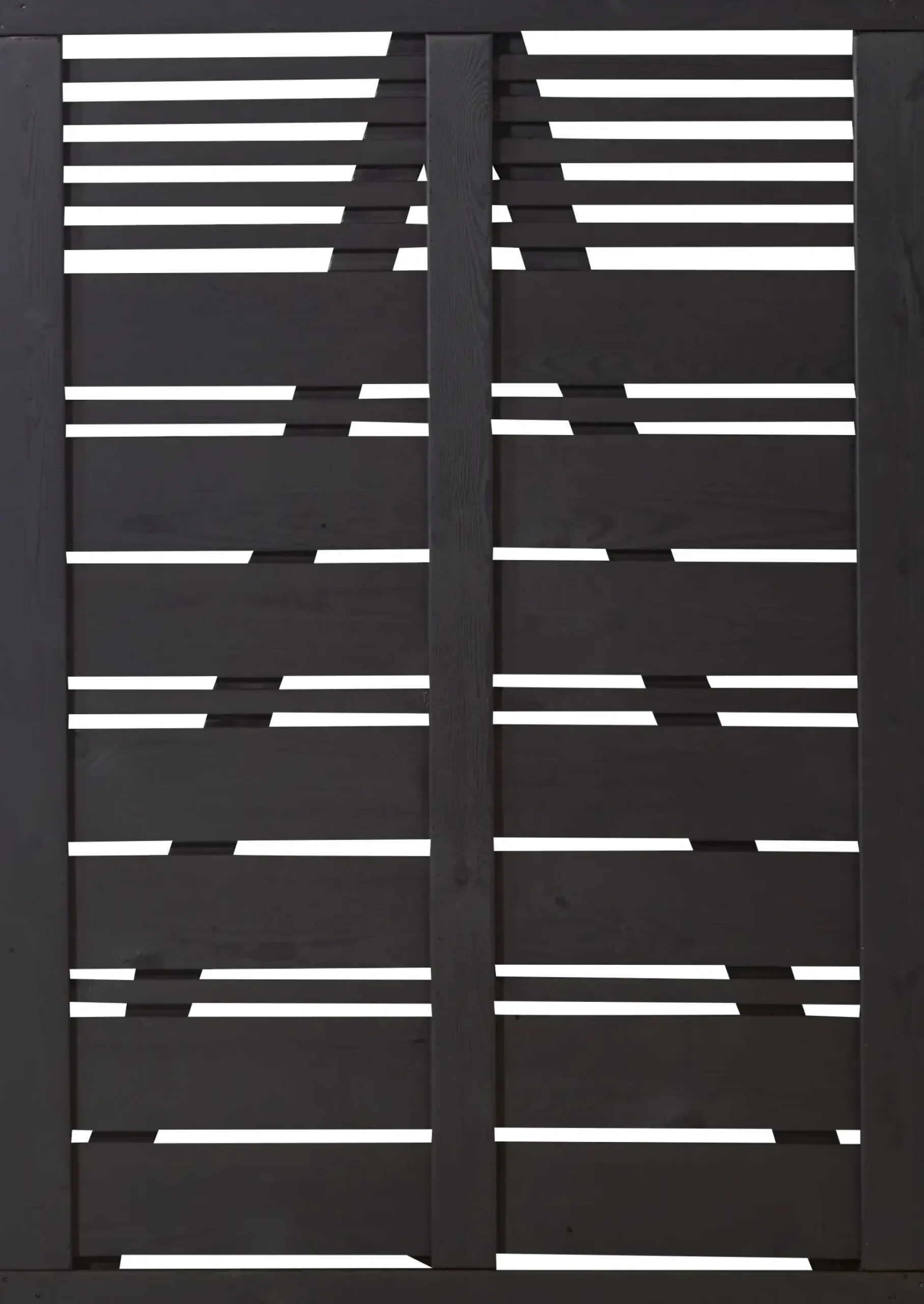 Plus Einzeltor Silence 100 x 140 cm schwarz