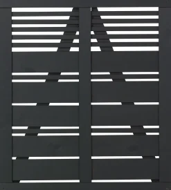 Plus Einzeltor Silence 100 x 110 cm schwarz