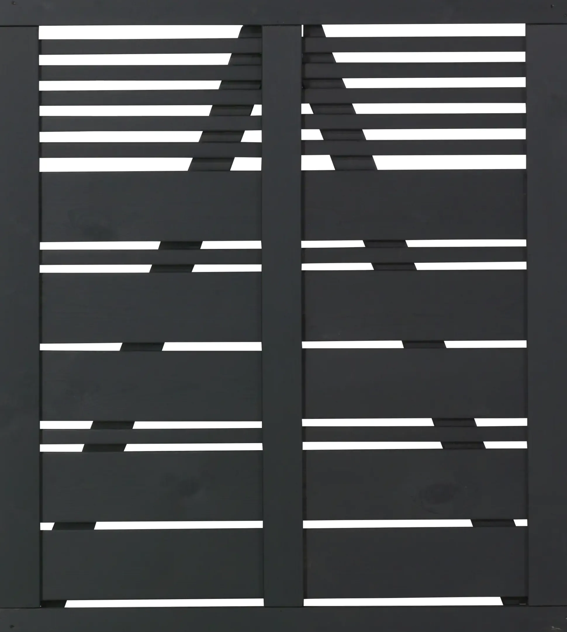 Plus Einzeltor Silence 100 x 110 cm schwarz