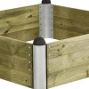 Plus Hochbeet Pipe 16 140 x 140 x 36 cm