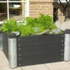 Plus Hochbeet Pipe 6a 80 x 80 x 36 cm