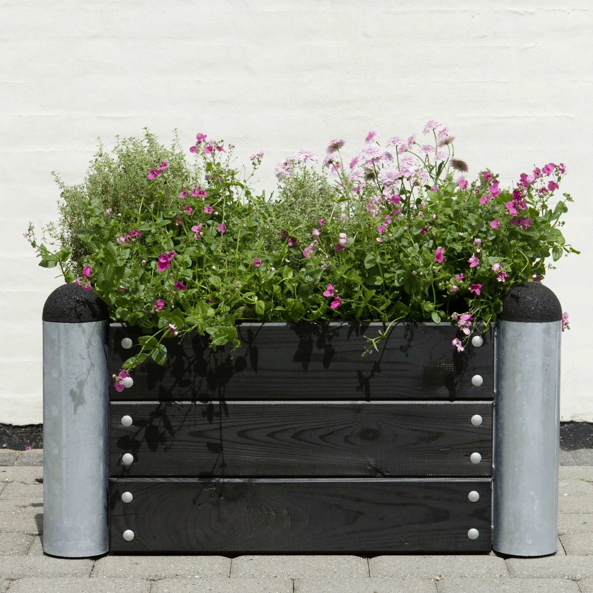Plus Hochbeet Pipe 6a 80 x 80 x 36 cm