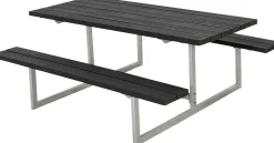 Plus Kombimöbel Basic 177 x 160 x 73 cm schwarz strukturiert