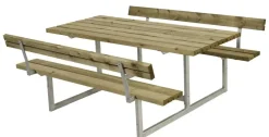 Plus Kombimöbel Basic 177 x 184 x 73 cm, 2 Rückenlehnen, Kiefer/Fichte