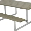 Plus Kombimöbel Basic 177 x 160 x 73 cm graubraun