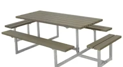 Plus Kombimöbel Basic 260 x 160 x 73 cm graubraun